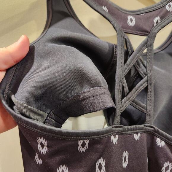 Athleta Size XXS Tic Tac Toe Mandala Print Tank Bra - Picture 8 of 12